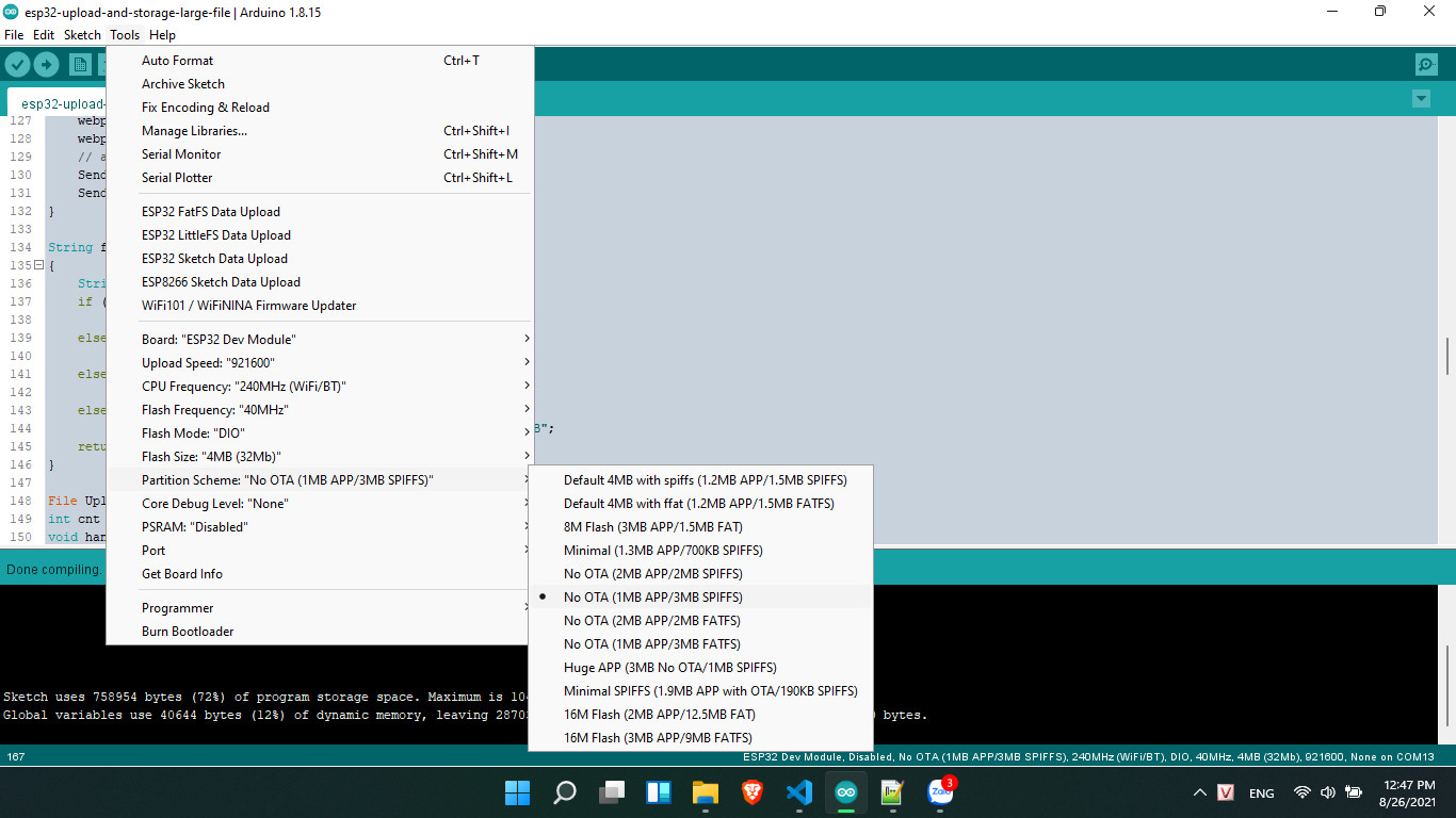 select partition scheme