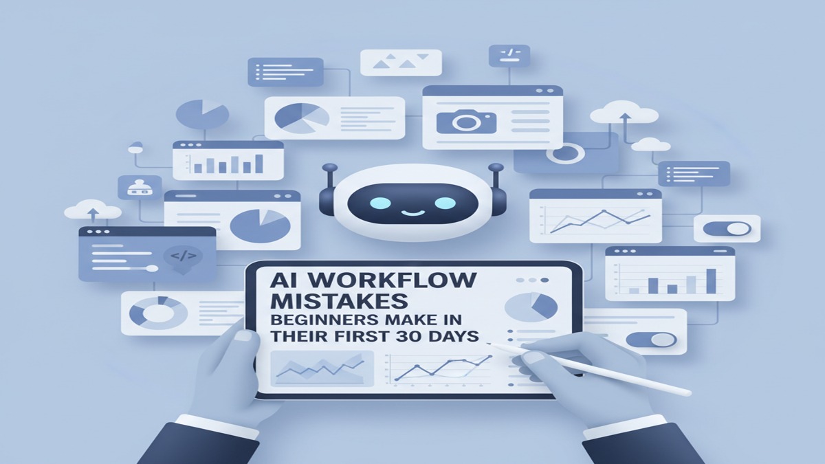 AI Workflow Mistakes Beginners Make in Their First 30 Days
