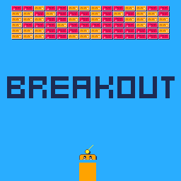 Breakout created with Tiny Game Engine