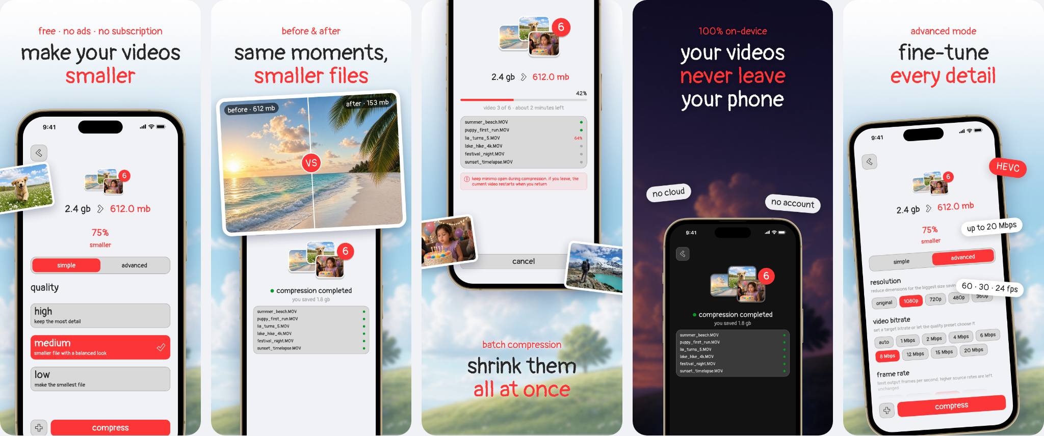 minimo video screenshots