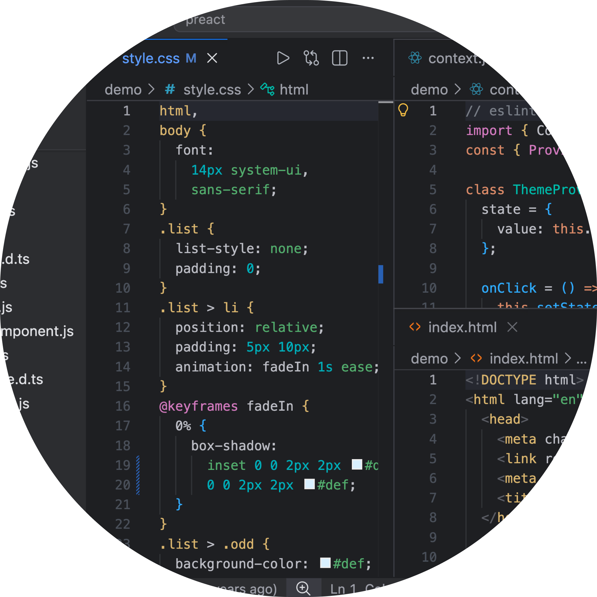 Classical Dark Theme