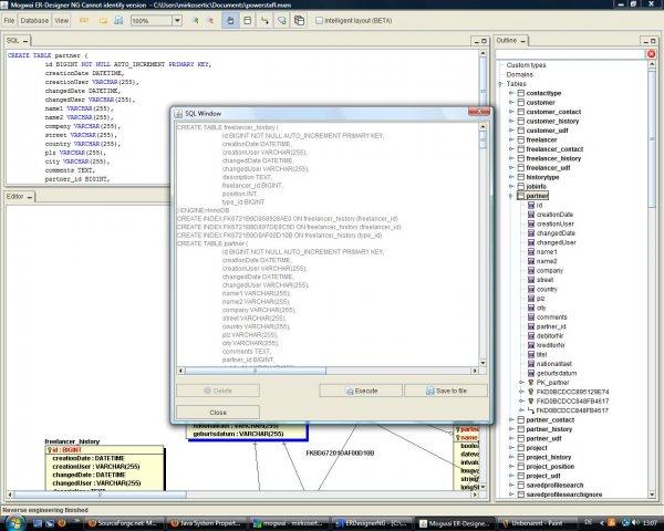 SQL generation
