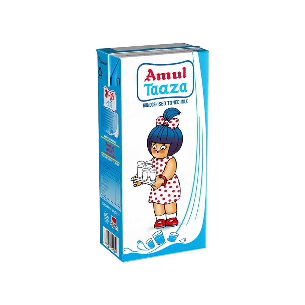 Amul Taaza Homogenised Toned Milk - Fresh delivery in Aurangabad