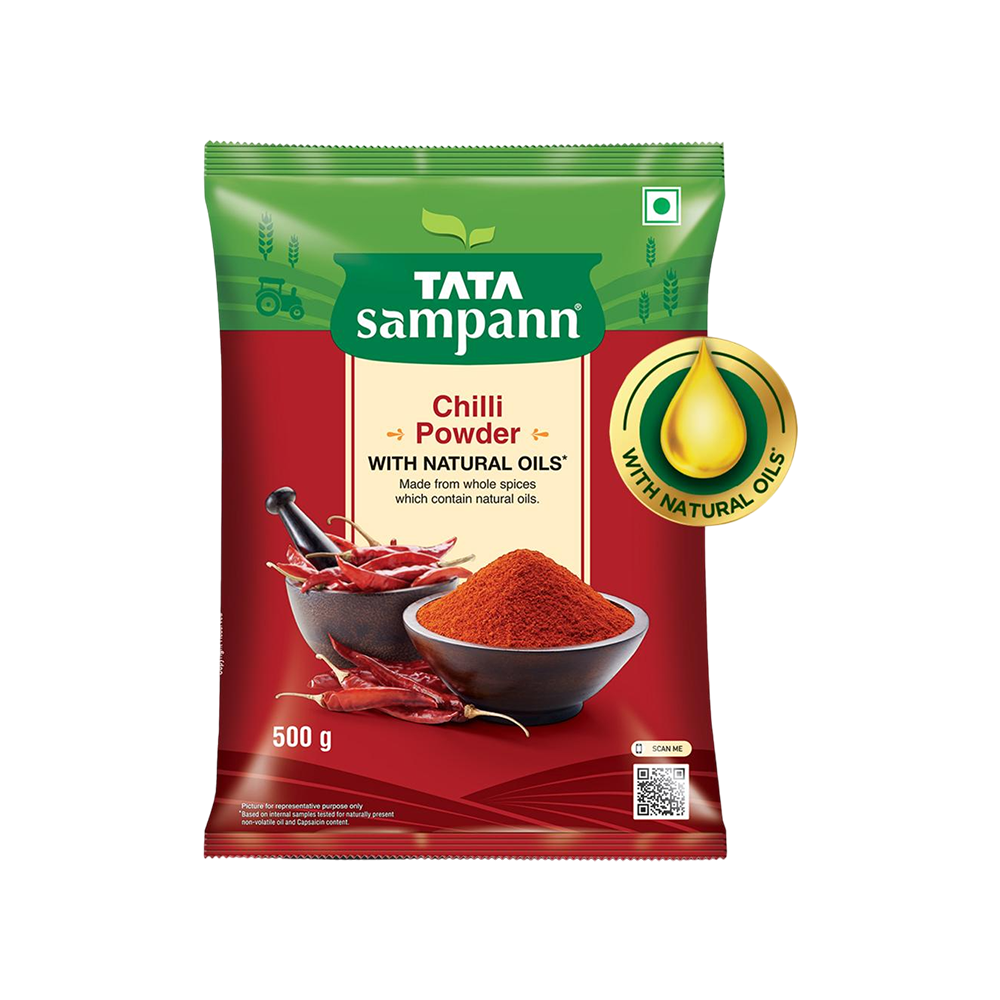 Tata Sampann Chilli Powder with Natural Oils (Mirchi) - Fresh delivery in Aurangabad