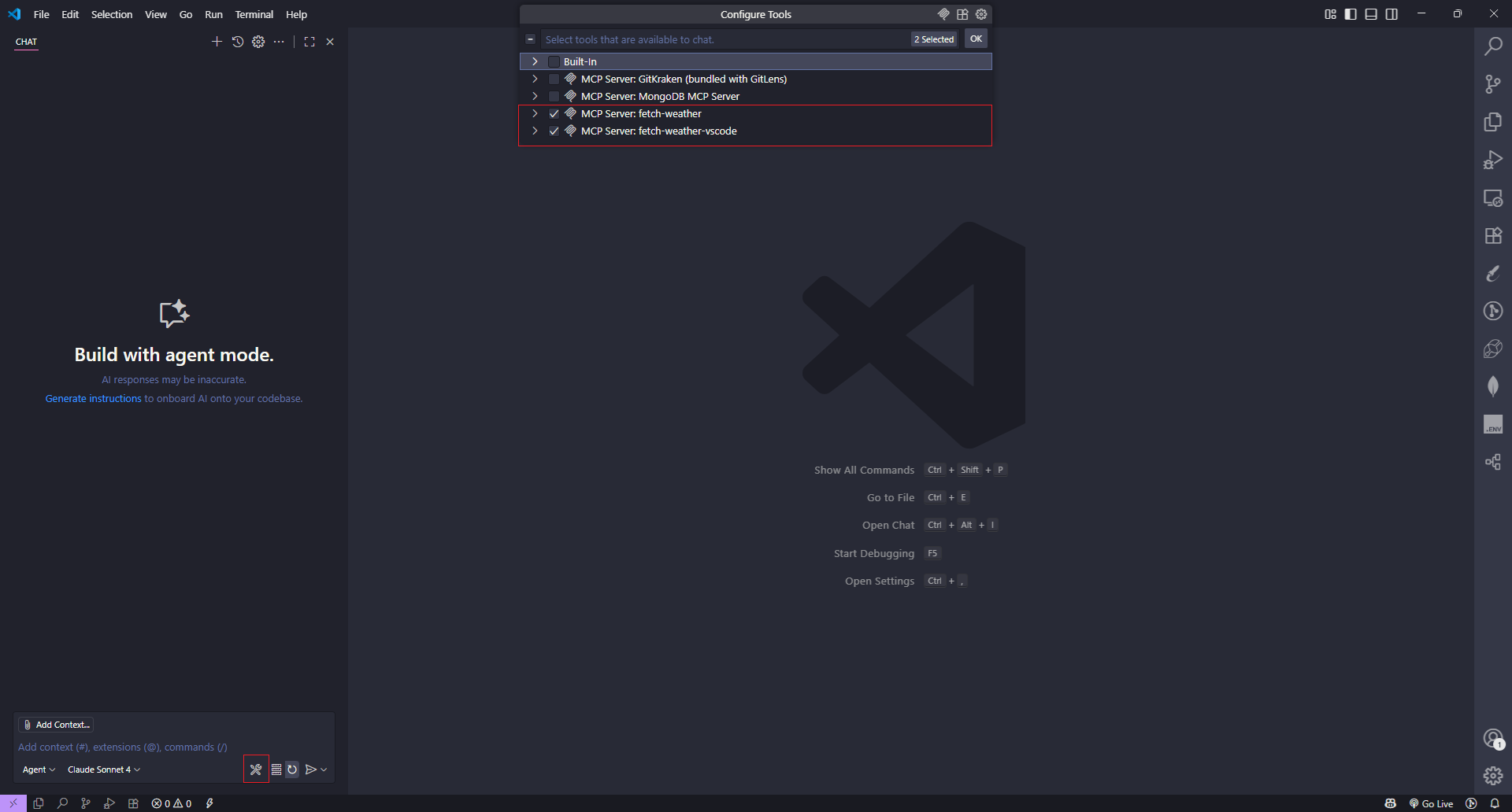 Captura de Visual Studio Code