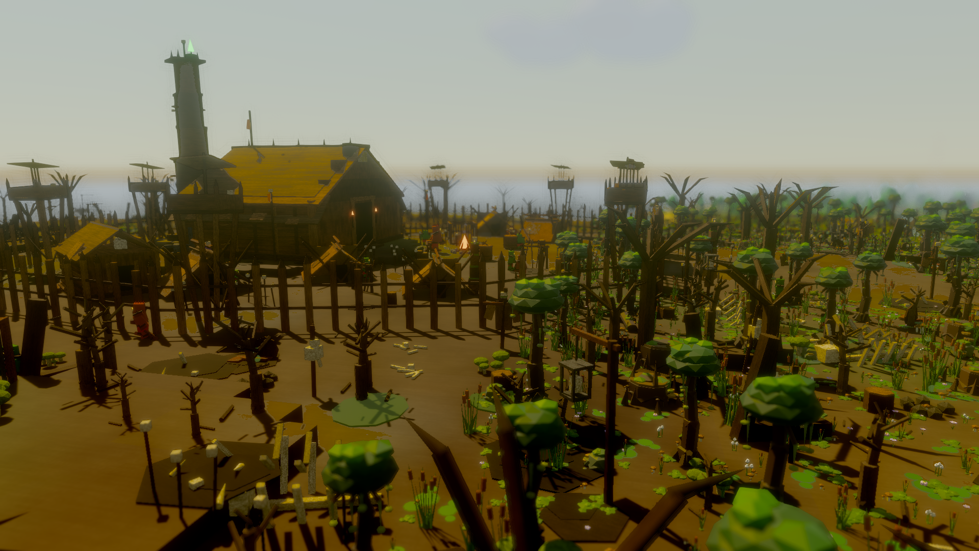 Swamp fortress
