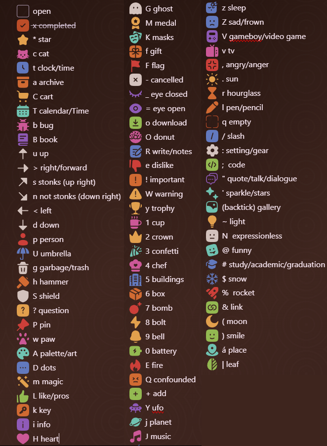 checkboxes