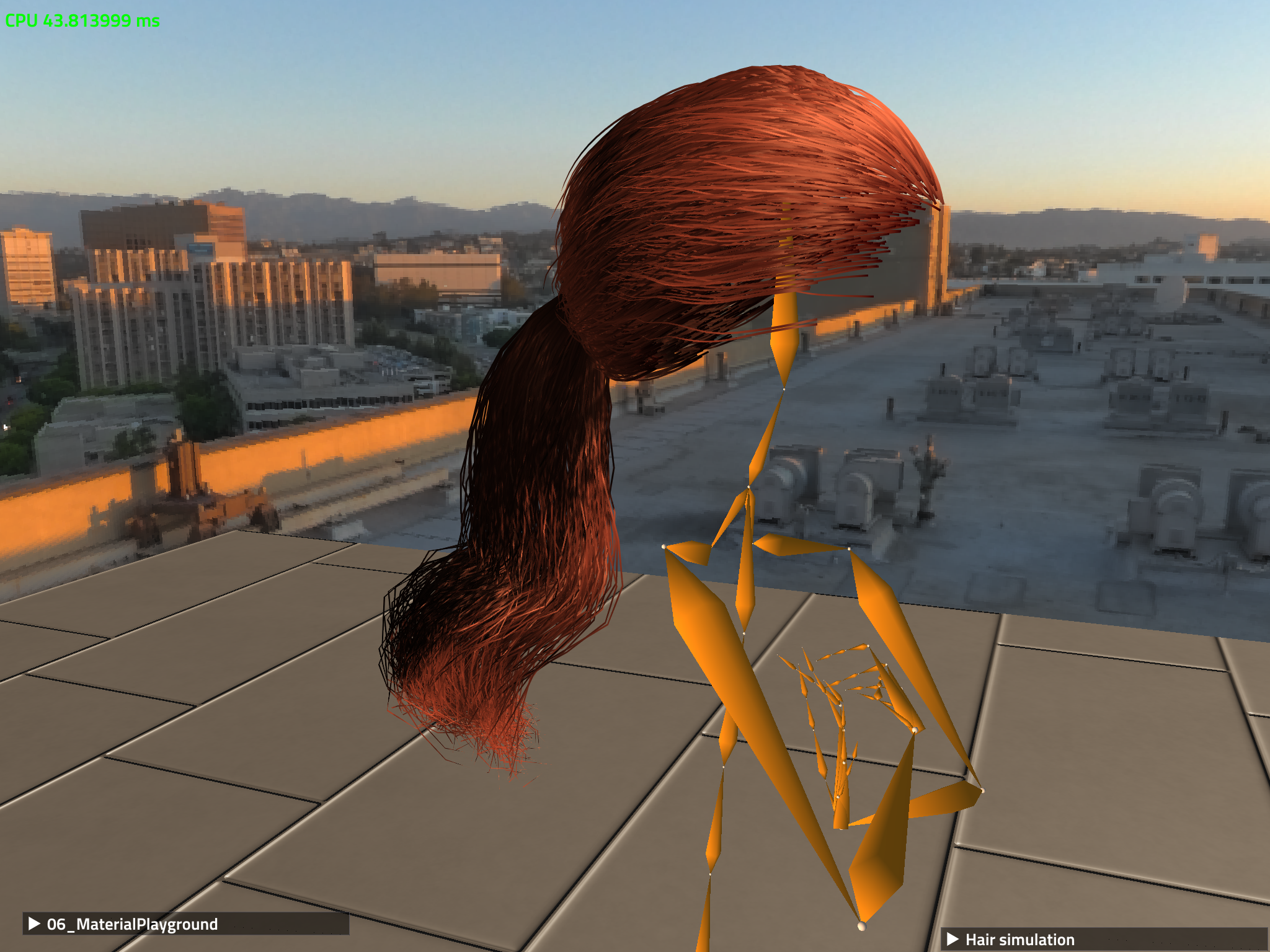 Hair on iOS