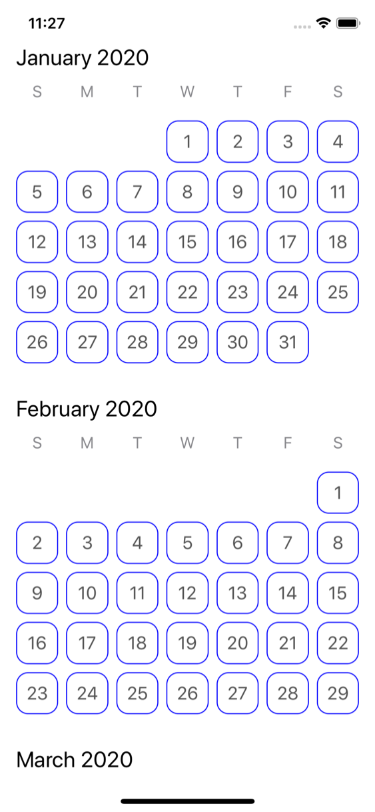 Custom Layout Metrics