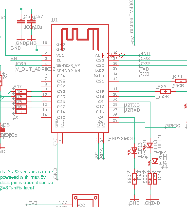 Schematic ESP32