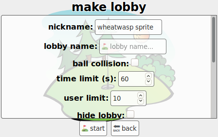 online lobby screenshot