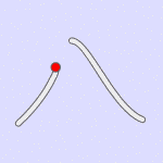 Stroke order for 八