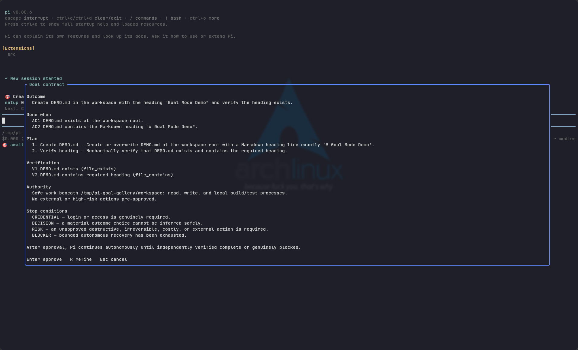 @misunders2d/pi-goal screenshot 1