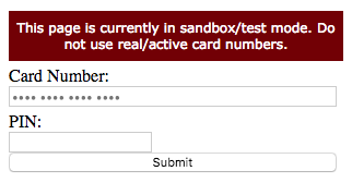 Example: Drop-in gift/loyalty form (blank)