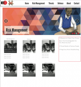 Homepage Design 1