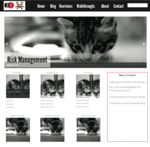 Homepage Design 2