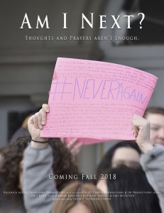 The official poster for the BMHS/BATV documentary, Am I Next?