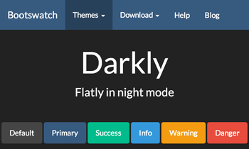 darkly