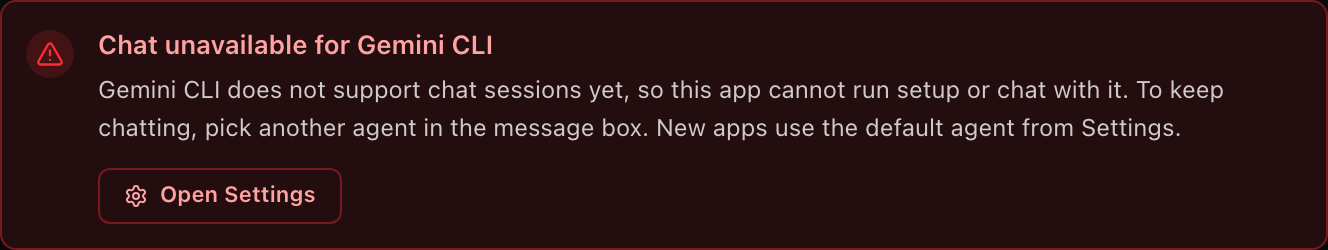 Chat unavailable, dark