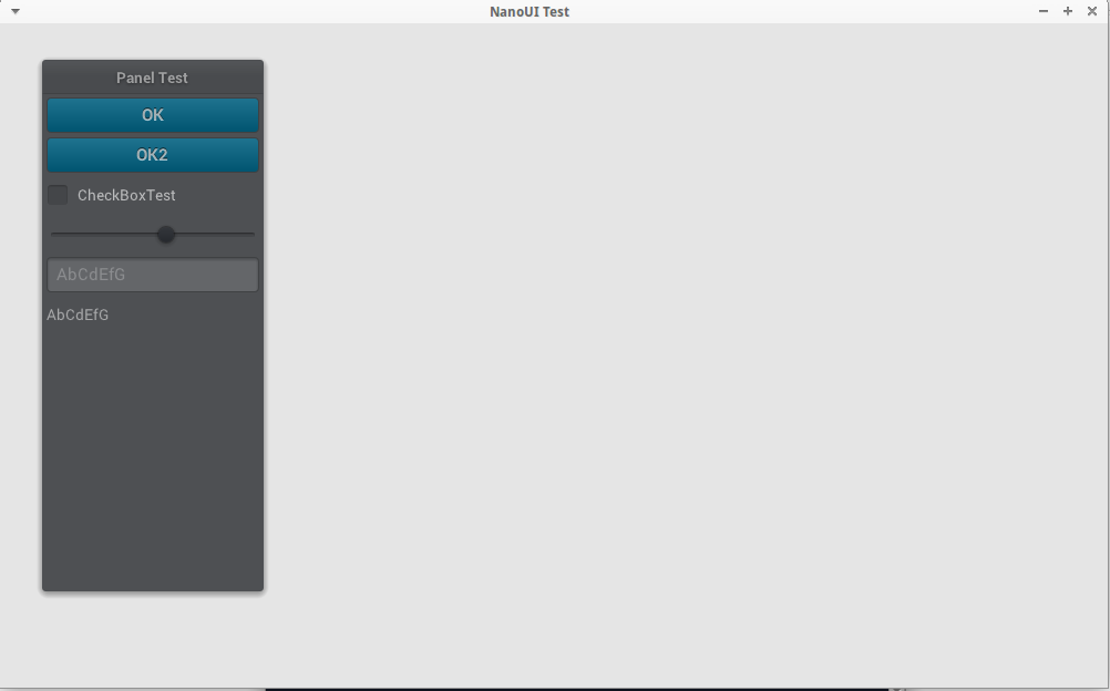 screenshot of some text rendered witht the sample program