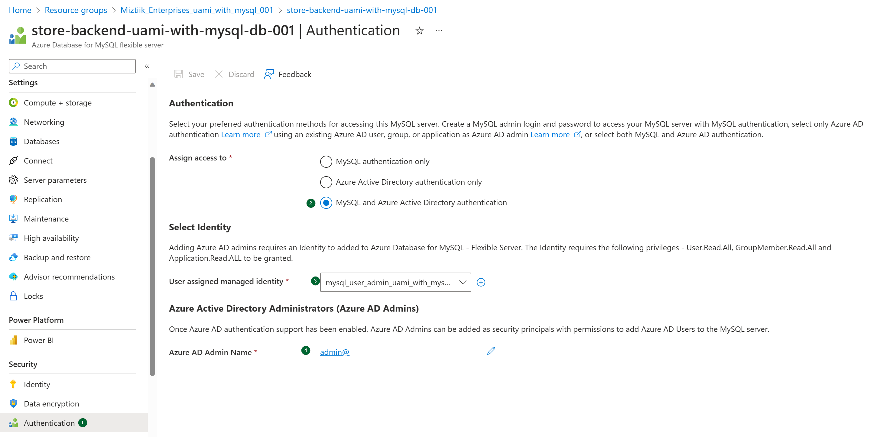 Miztiik Automation - Connect securely to Azure Database for Flexible MySQL with User Assigned Managed Identity