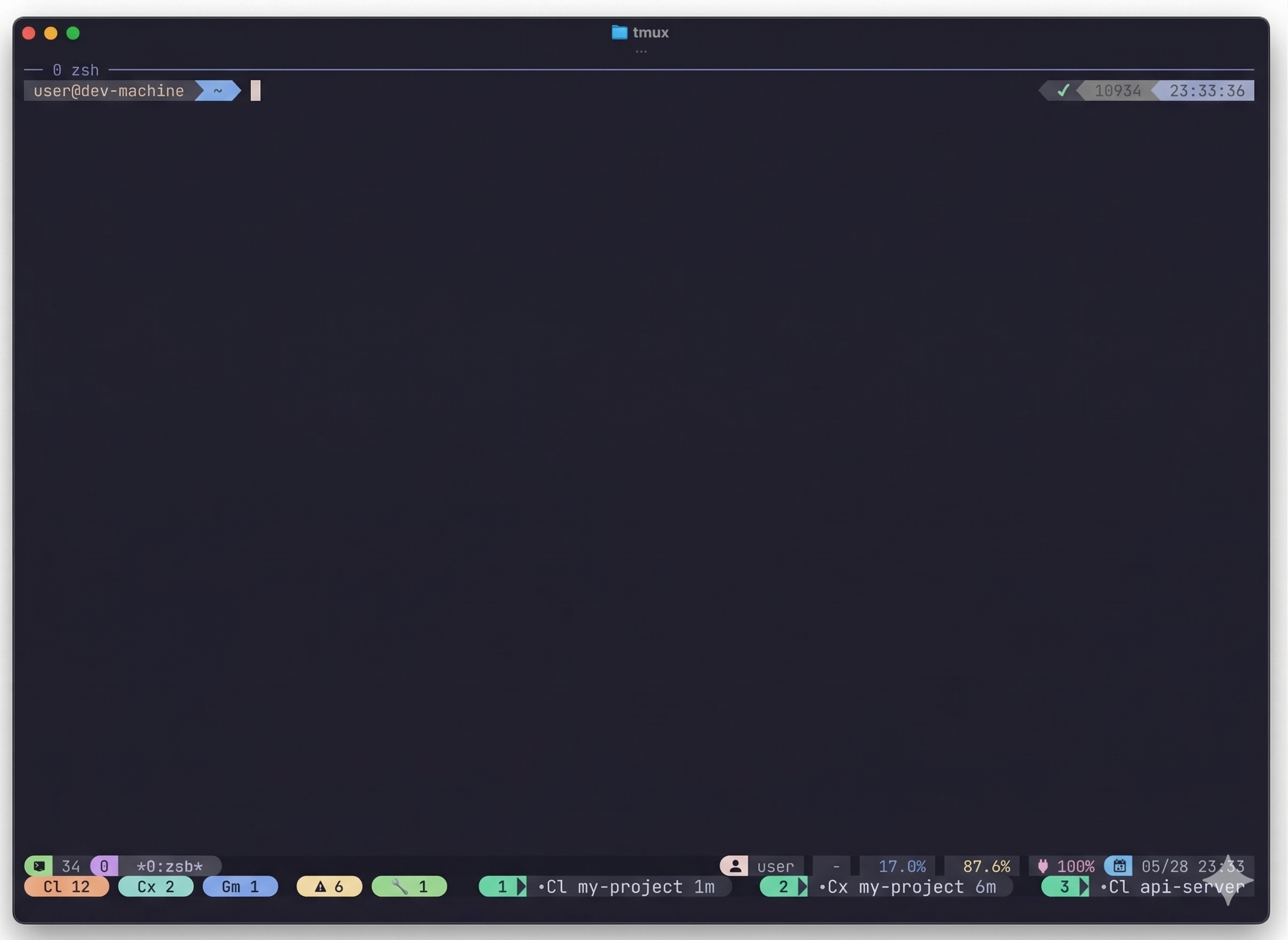 marmonitor tmux statusbar