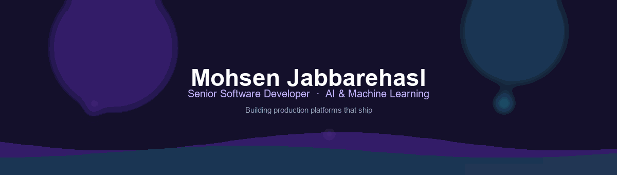 Mohsen Jabbarehasl β AI and Machine Learning