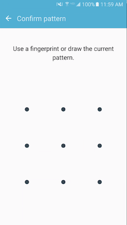 Confirm Pattern