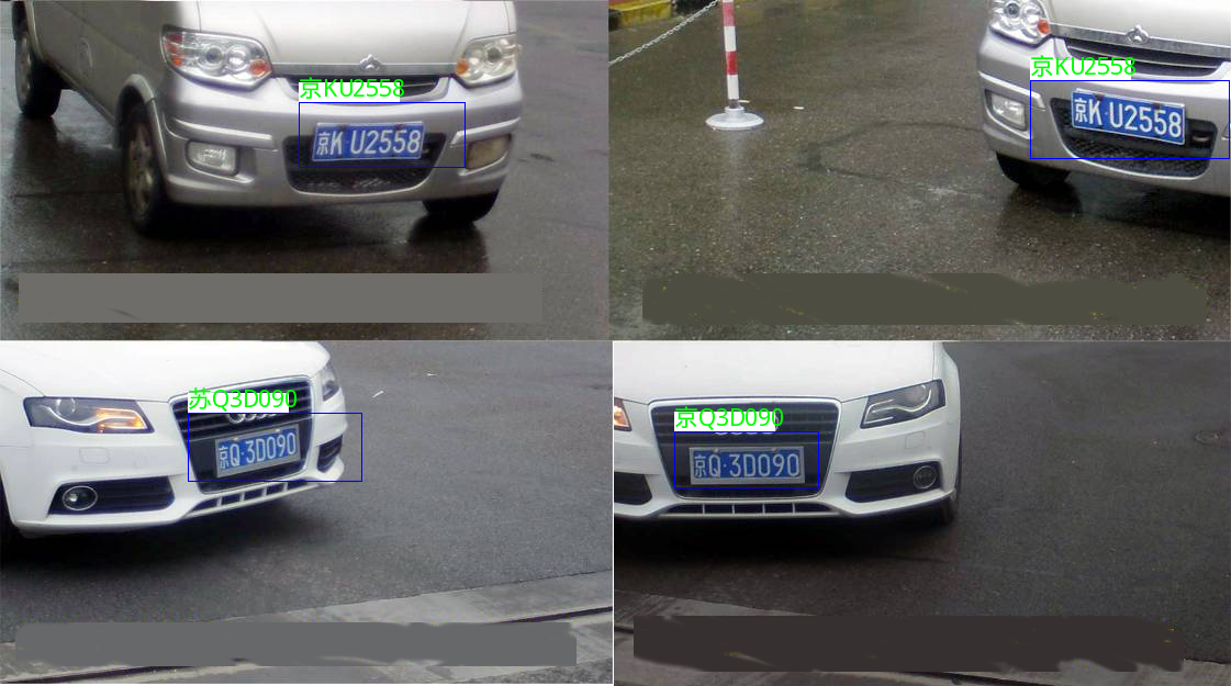 Quantitative post-model license plate recognition