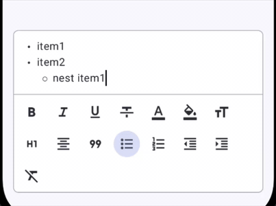 List Strategy Demo