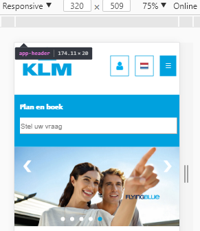 responsive carousel klm case css pure started