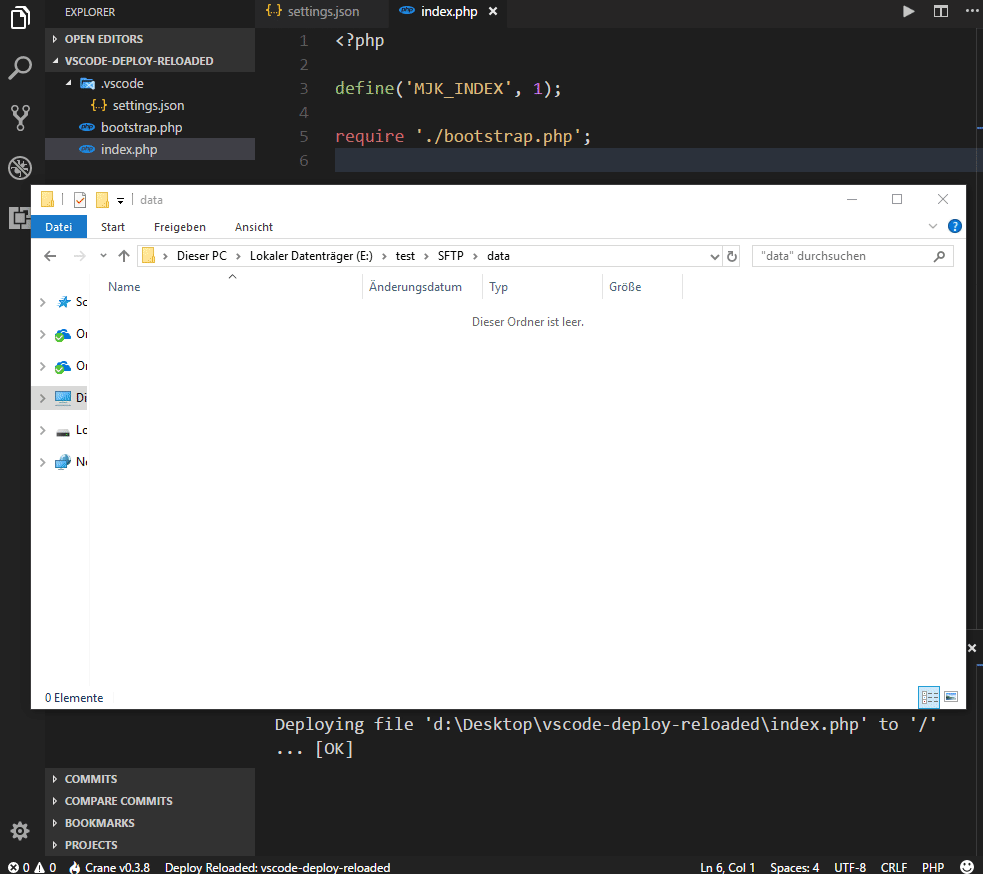 vscode compare folders