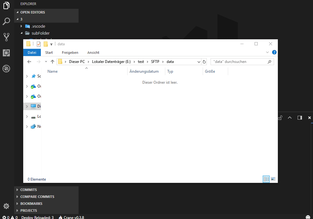 Demo Deploy or pull all opened files