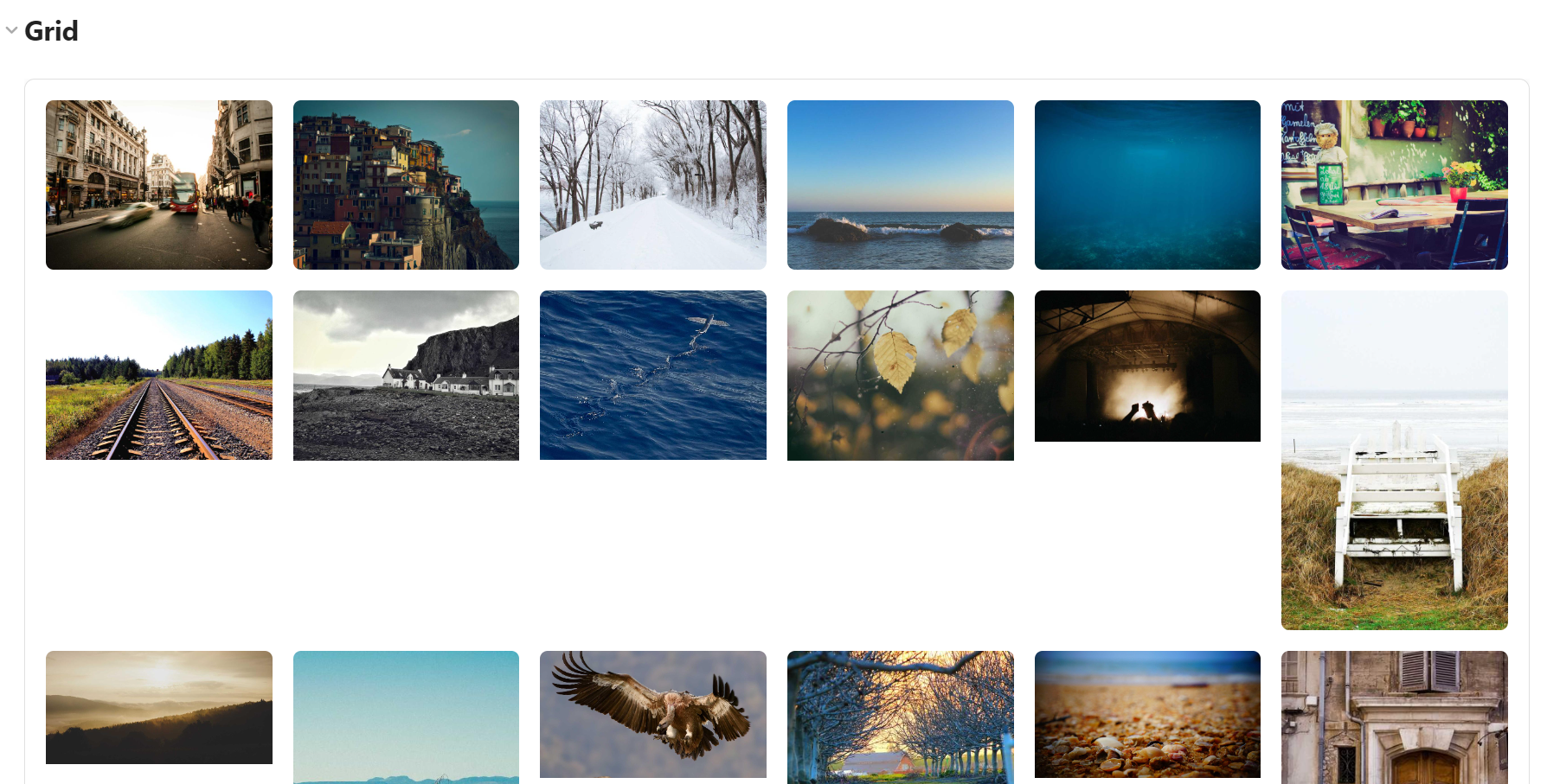 Grid View