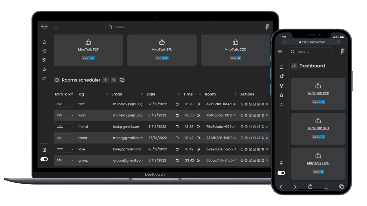 mirotalk-webrtc-admin