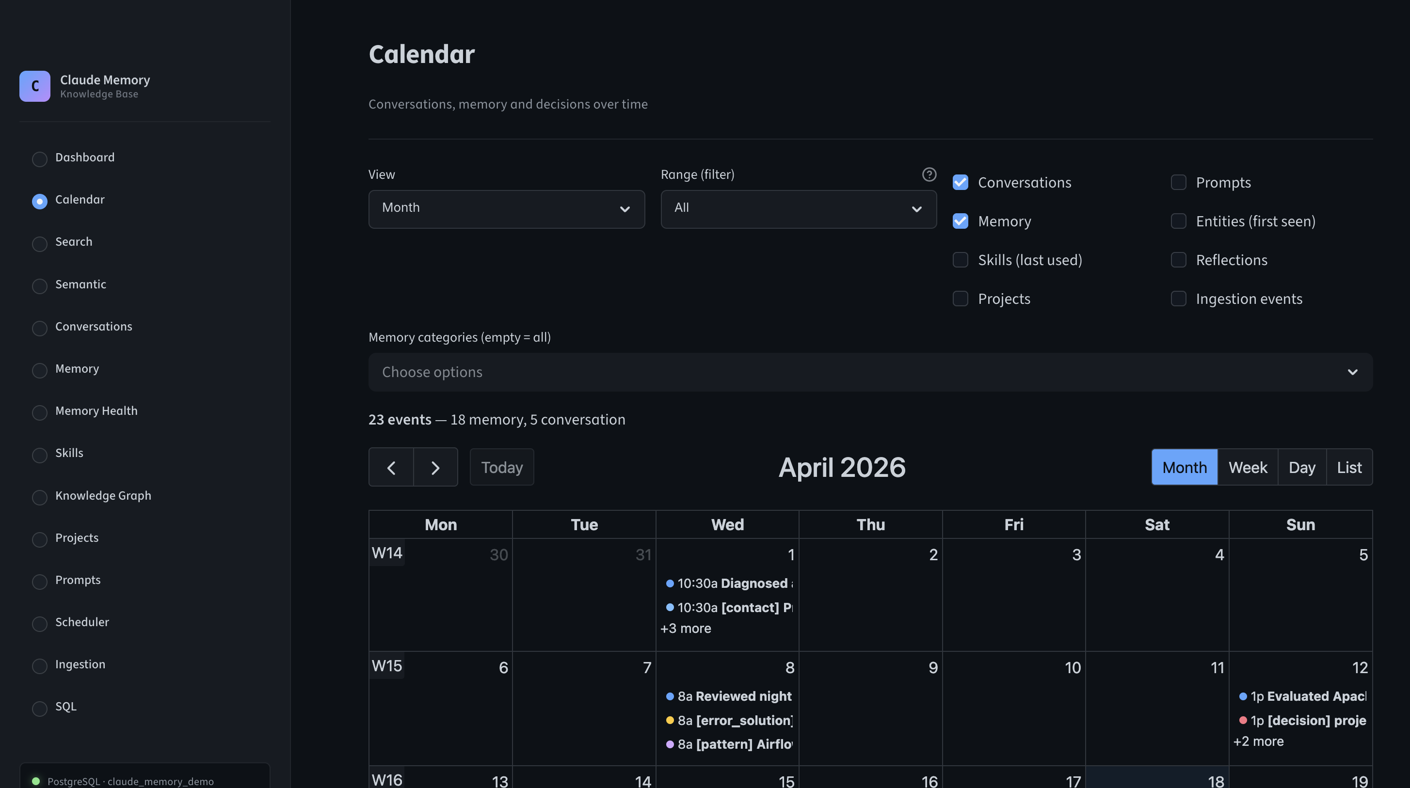 Calendar