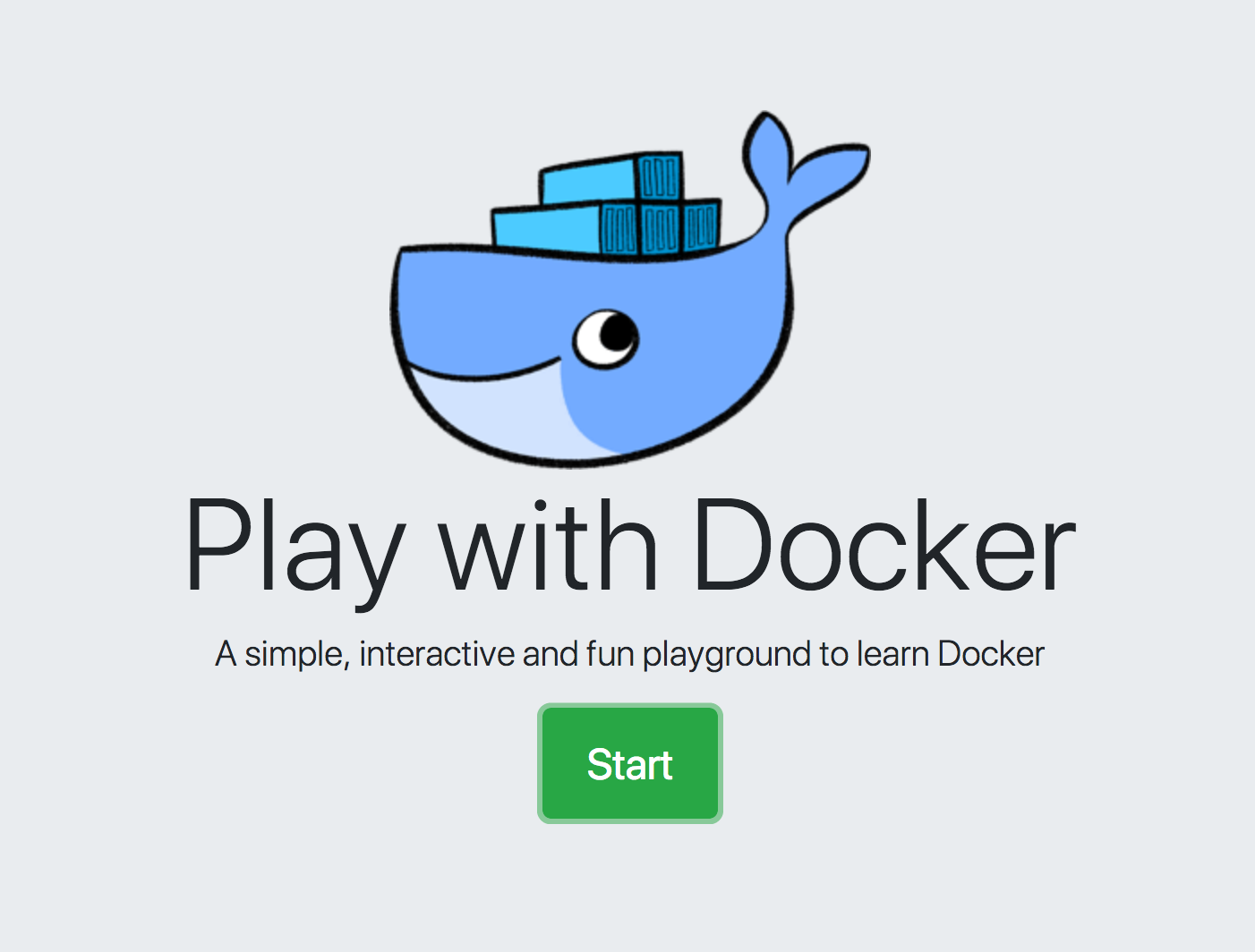 Play with Docker