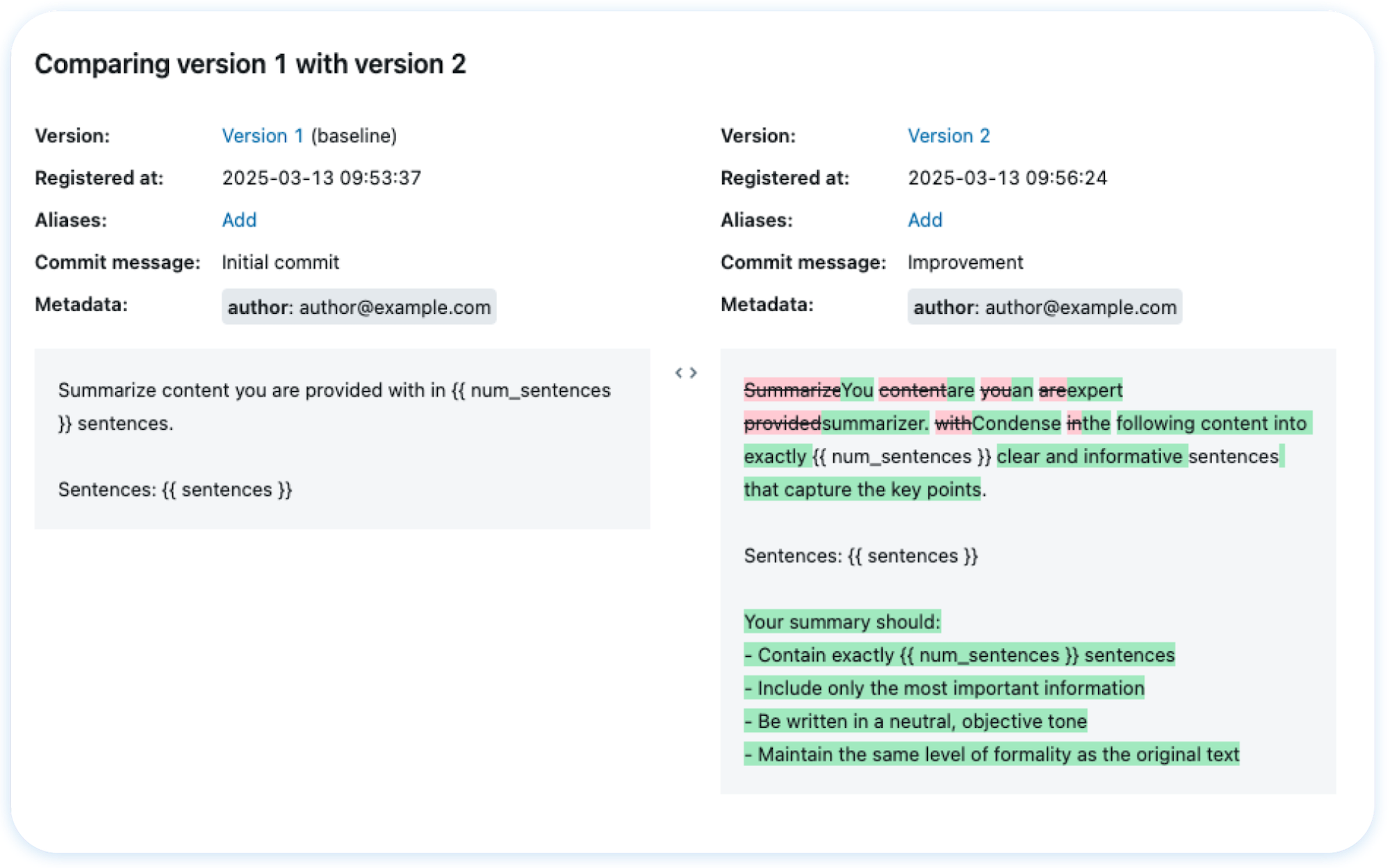 MLflow Prompt Engineering