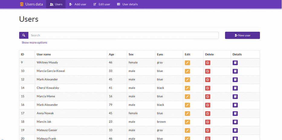 GitHub - mlukasz7/AngularUsersData: Applications for management users data