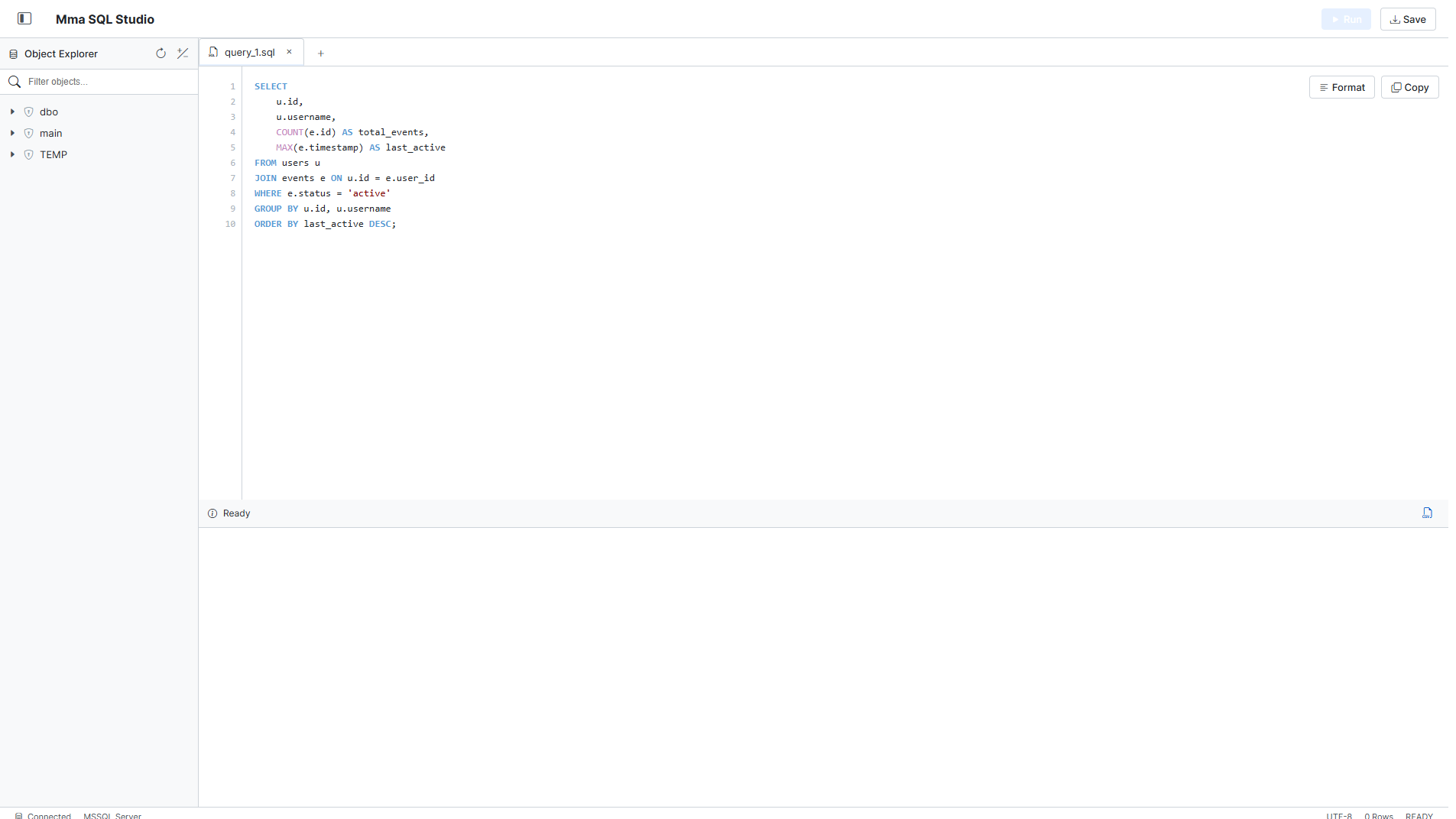 dark theme