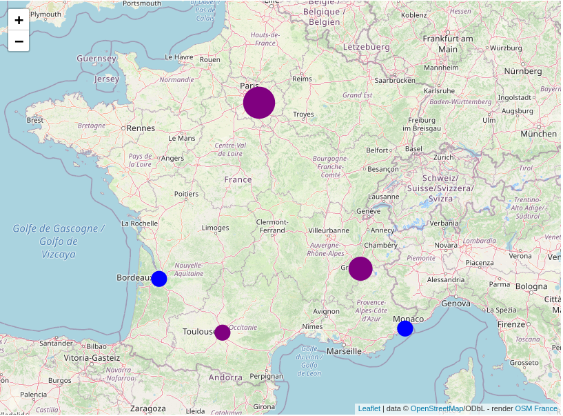 Openstreetmap with leaflet