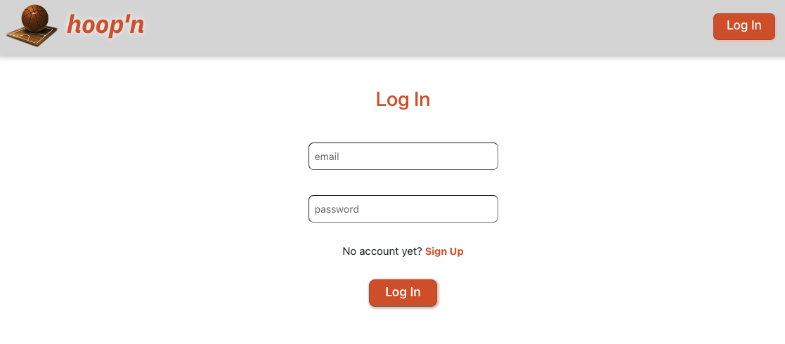 Login Page