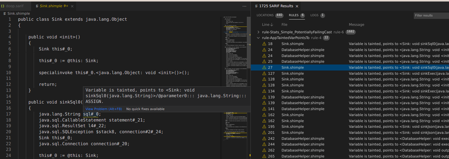 Visual Studio Code example