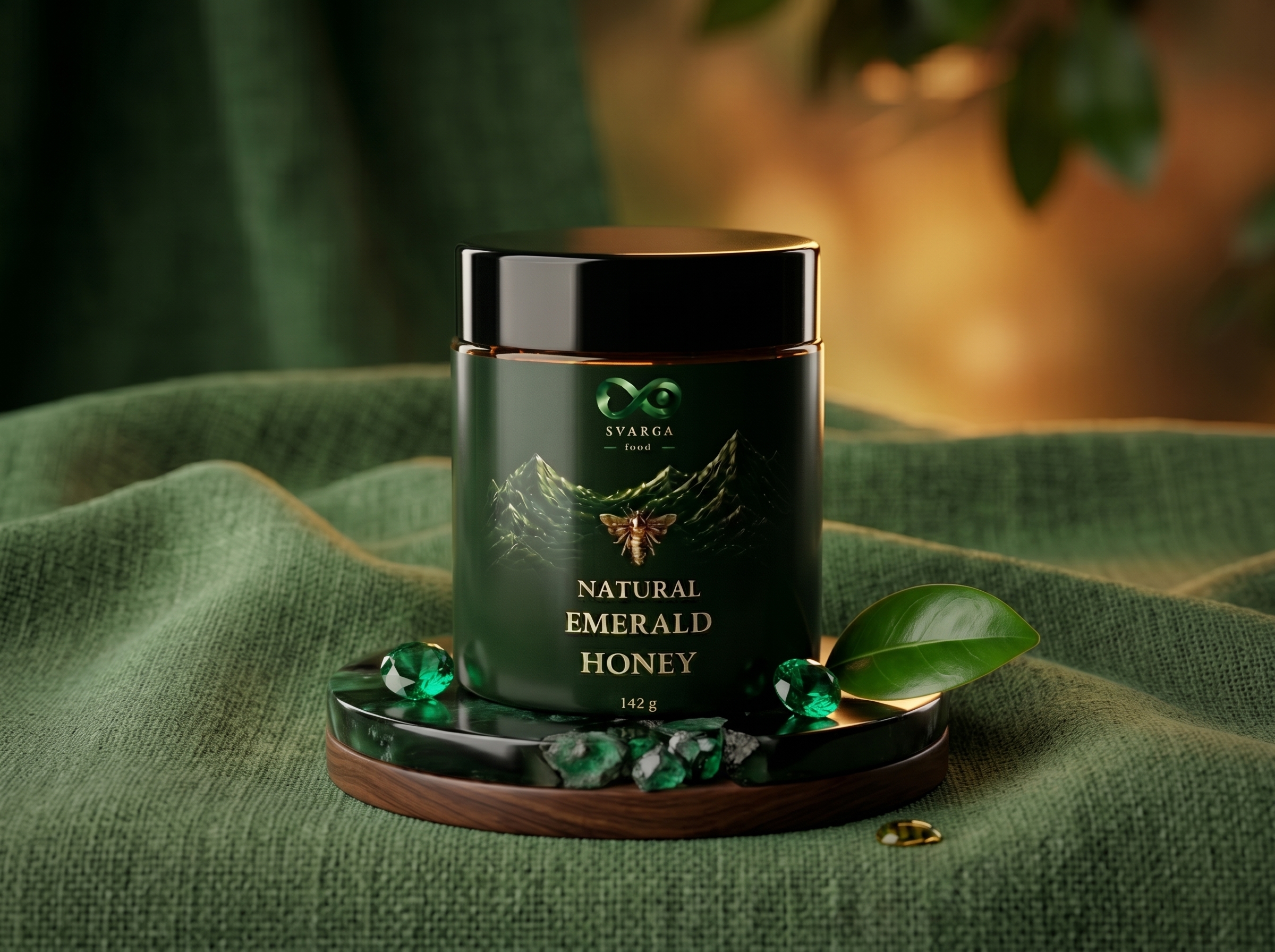 Natural Emerald Honey