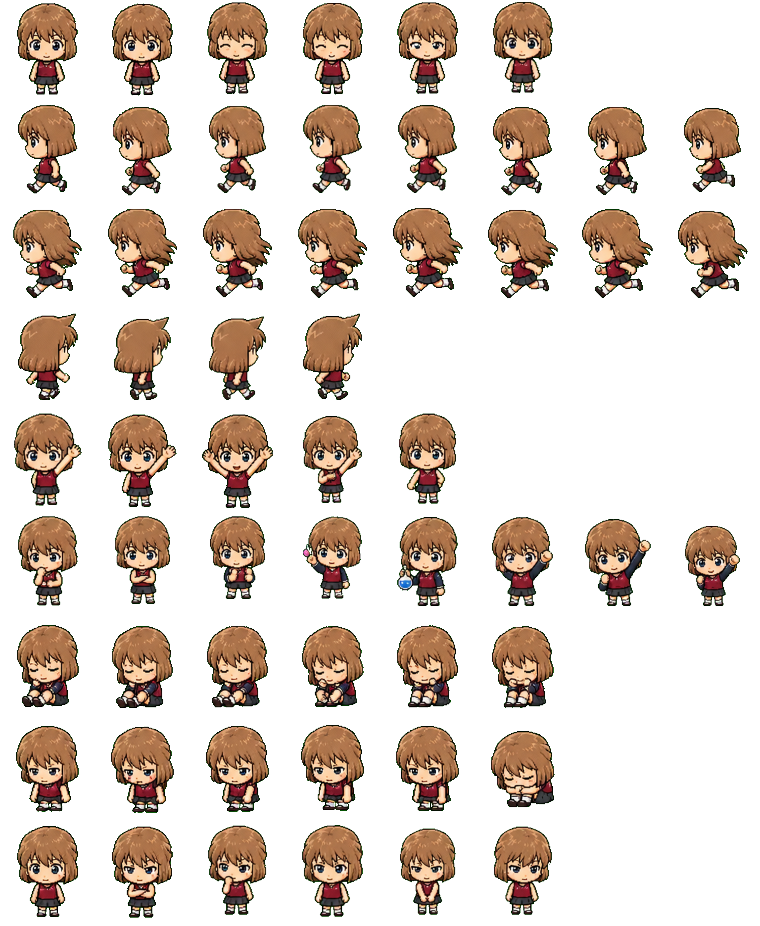 Ai Haibara Codex pet original spritesheet