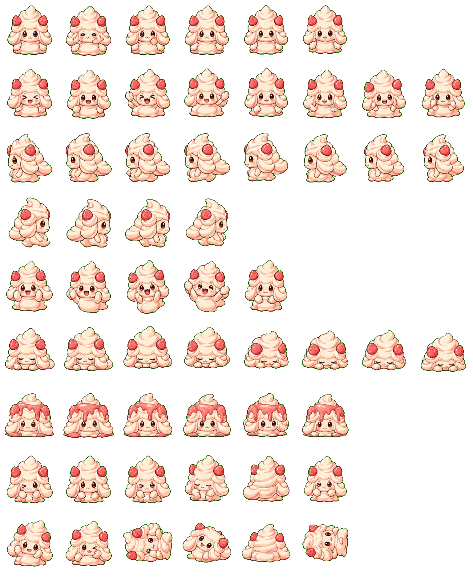 Alcremie Codex pet original spritesheet