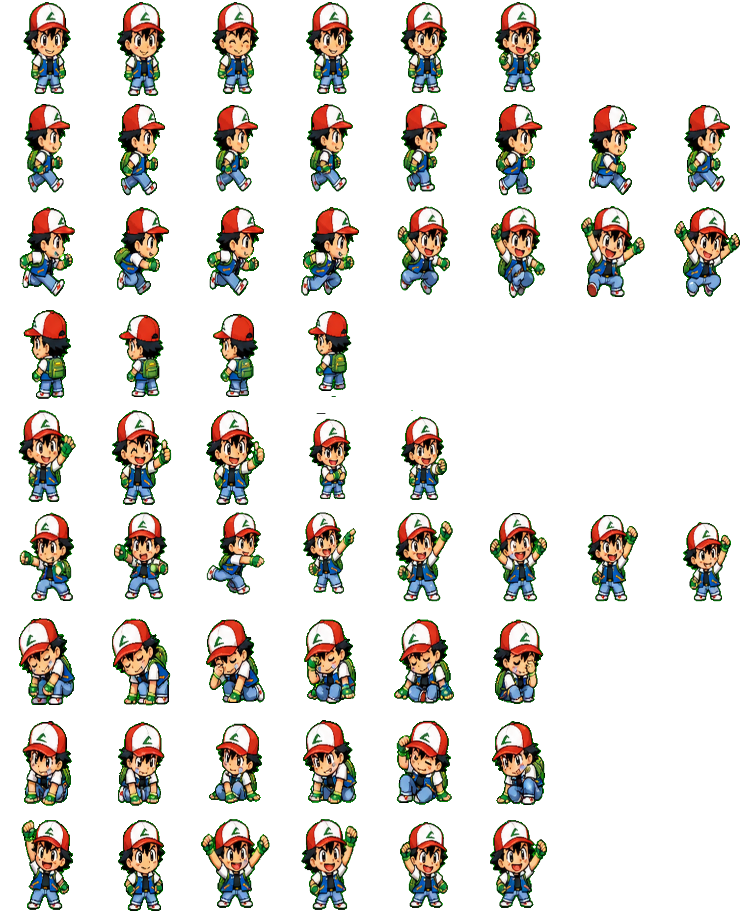 Ash Ketchum Codex pet original spritesheet
