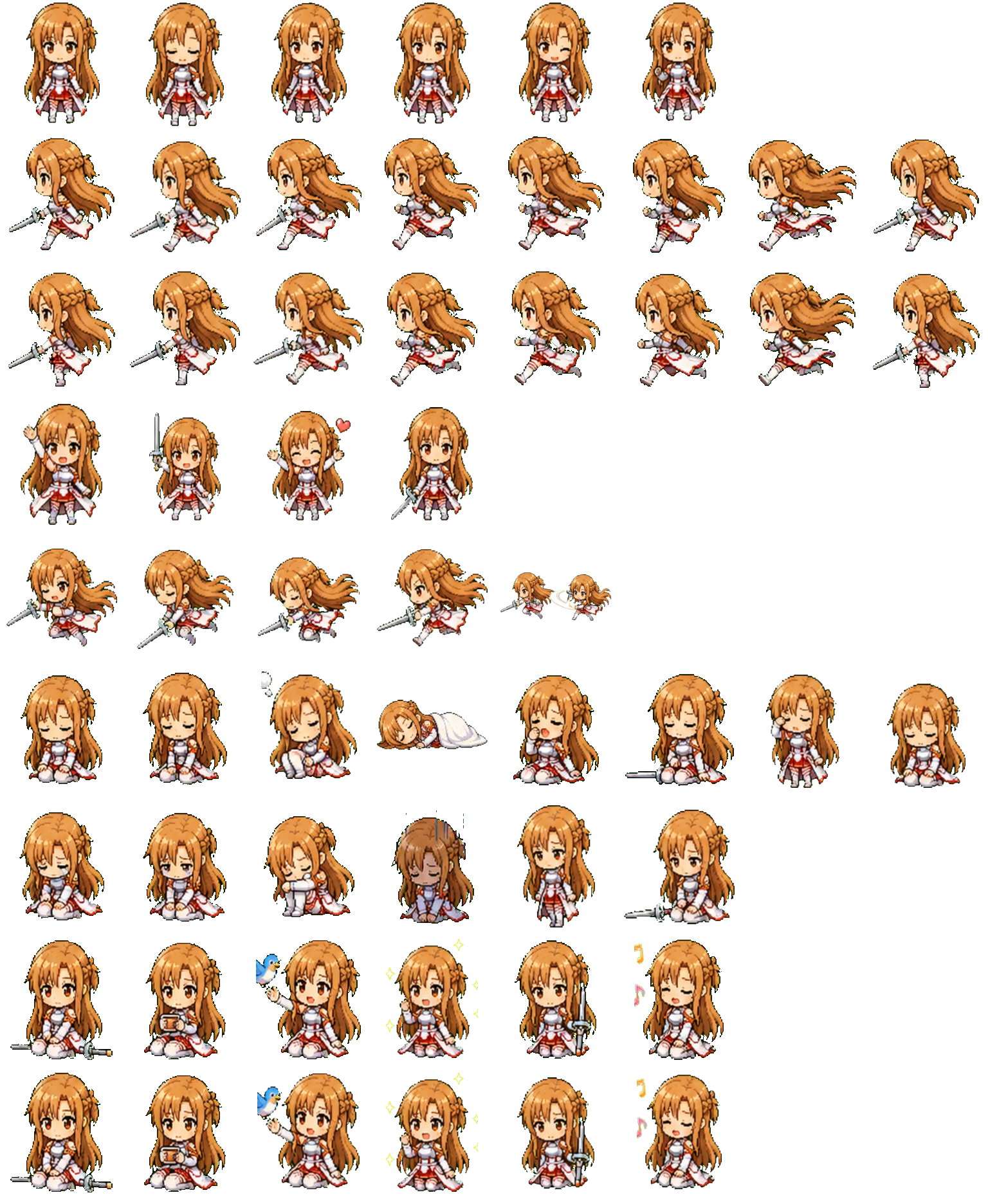 Asuna Codex pet original spritesheet