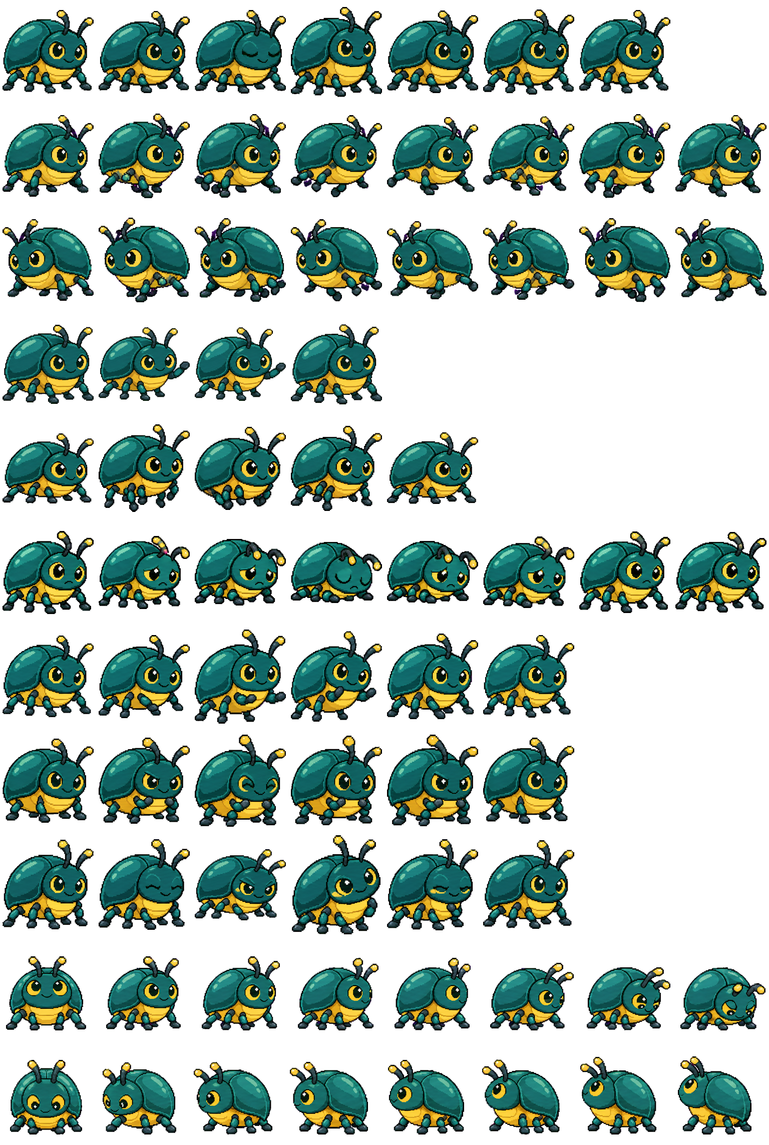 Bug Beetle Codex pet original spritesheet