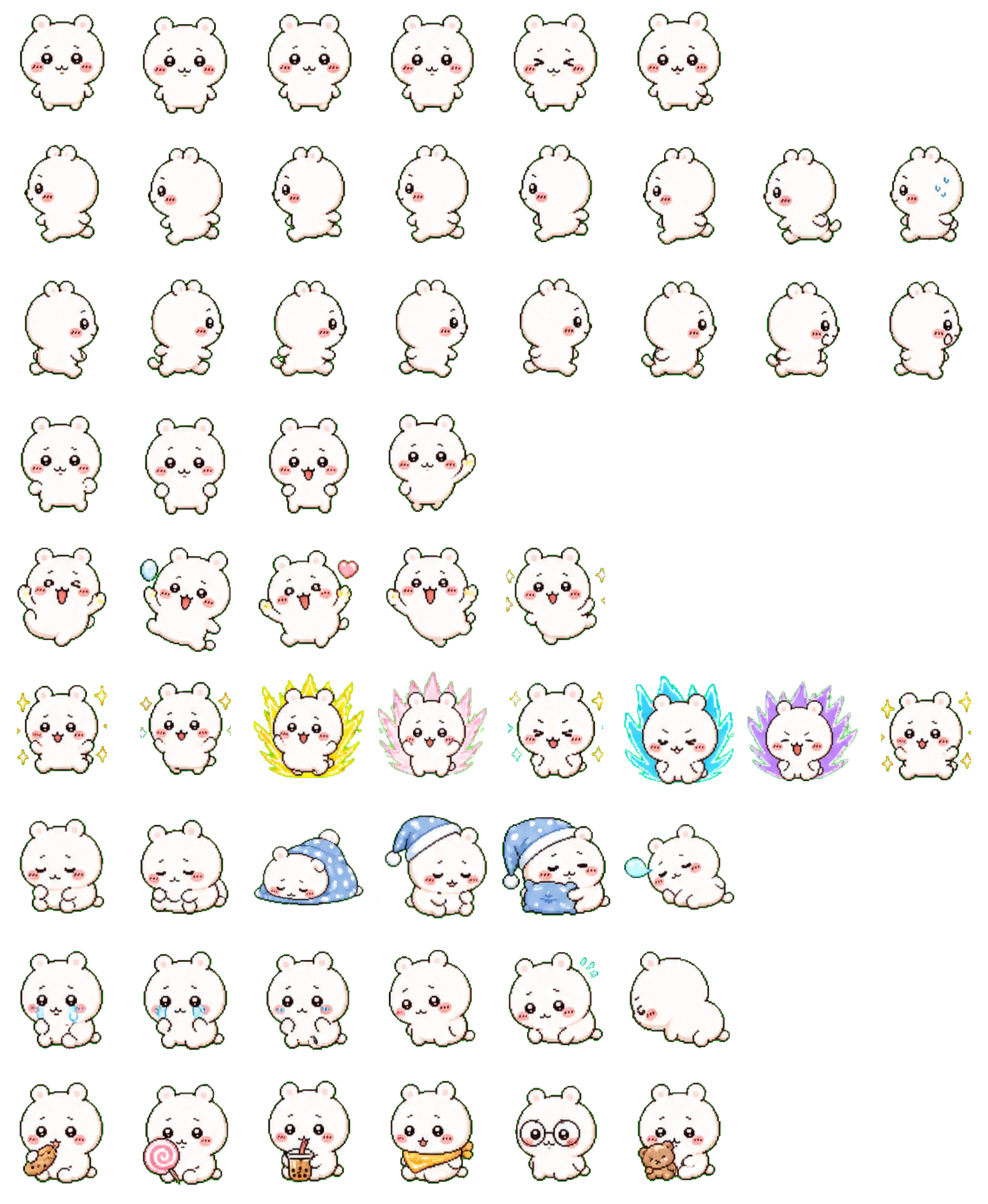 Chiikawa Codex pet original spritesheet